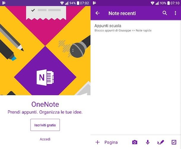 OneNote (Android / iOS / Windows / macOS)